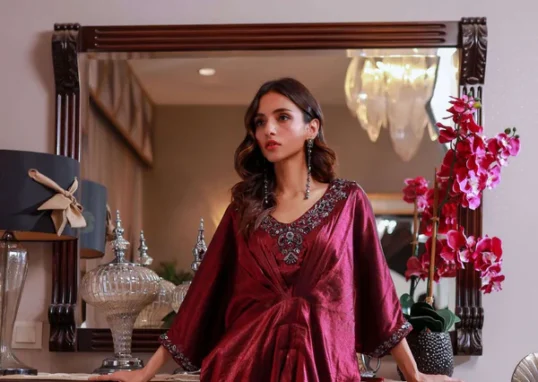 Latest Long Kaftan Dress Designs