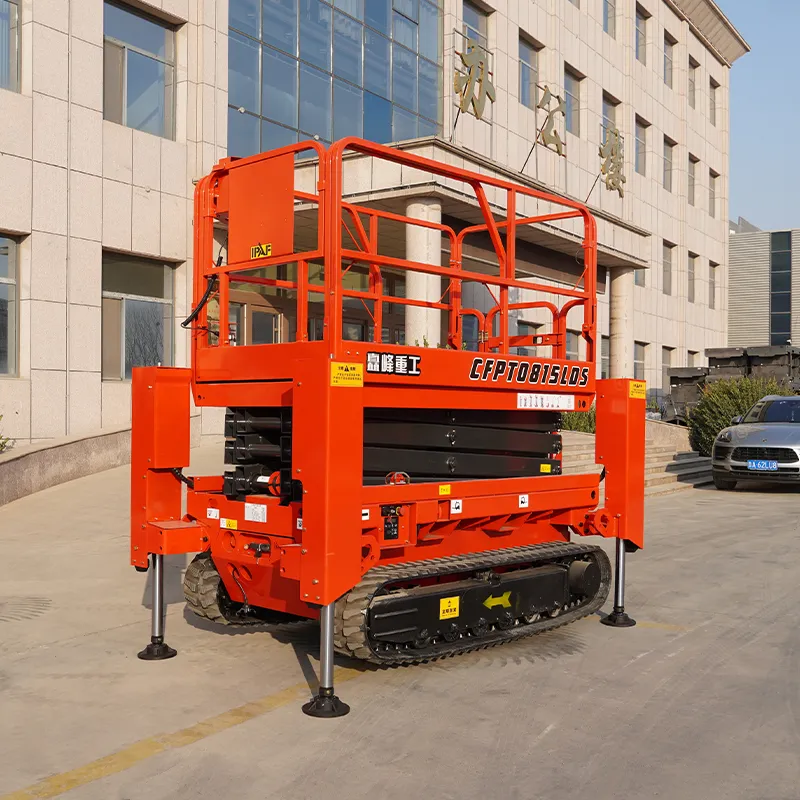 electric crawler scissor lifts