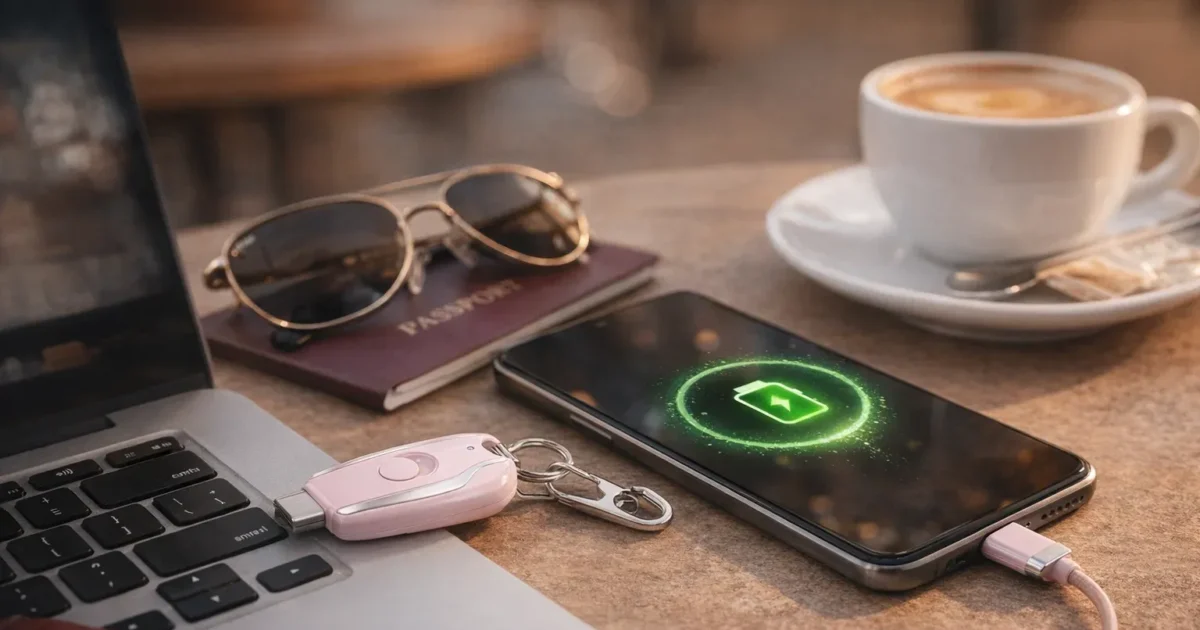 keychain phone charger