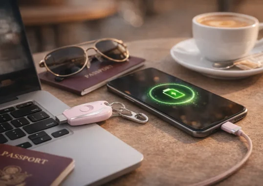 keychain phone charger