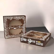 pie boxes with logo