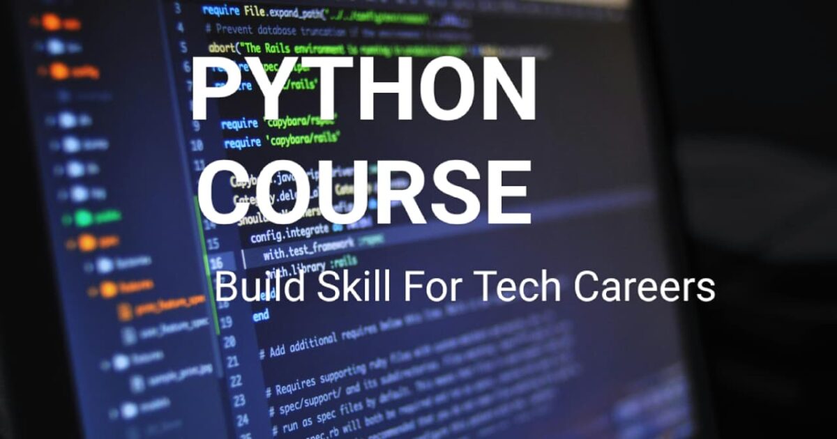 Python course training to build skills for modern tech careers